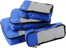 Organiseur de valise AmazonBasics Bleu Marine