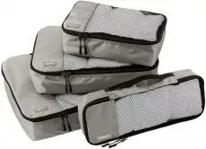 Organiseur de valise AmazonBasics Gris