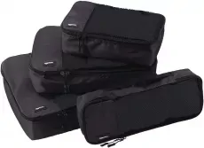 Organiseur de valise AmazonBasics Noir