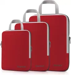 Organisateur de valise Gonex Extended Packing Cubes Rouge