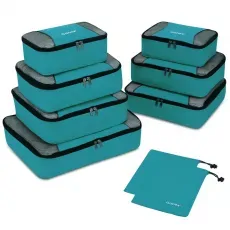 Organisateur de valise Gonex Packing Cubes Bleu Ciel