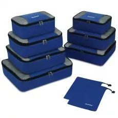 Organiseur de voyage Gonex Packing Cubes BLeu Marin
