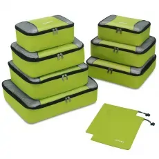 Organisateur de voyage Gonex Packing Cubes Vert