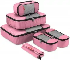 Organiseur de voyage Gonex Packing Cubes Rose