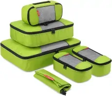 Organisateur de valise Gonex Packing Cubes Vert Clair
